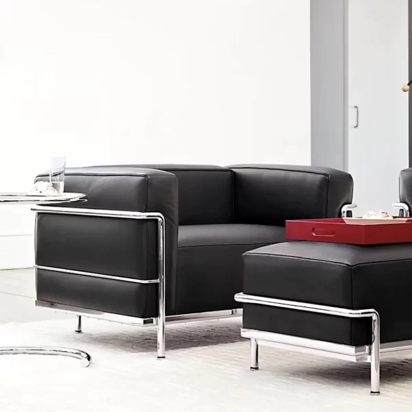 LC3 Armchair Replica by Le Corbusier for Cassina - Image 6