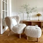 Little Petra Lounge Chair and Ottoman Replica by Viggo Boesen for &Tradition - Image 13