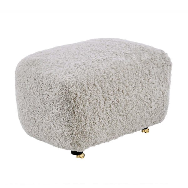 The Tired Man Lounge Chair and Ottoman Replica by Flemming Lassen for Audo Copenhagen - Image 13