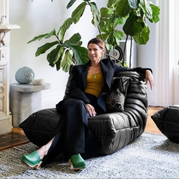 Togo Sofa Leather Replica by Michel Ducaroy for Ligne Roset - Image 2