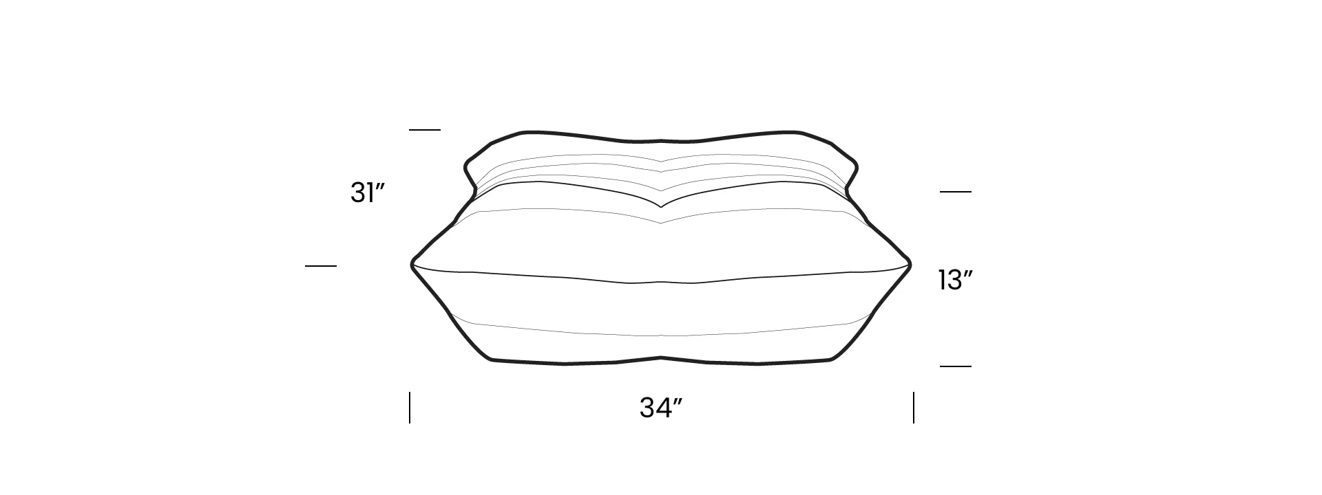 Togo Ottoman Desktop Dimensions Togo Ottoman Desktop Dimensions