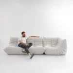 Togo Loveseat Two Seater Replica by Michel Ducaroy for Ligne Roset - Image 2