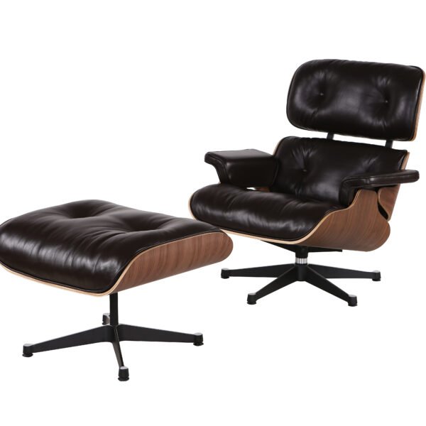charles and ray eames lounge chair and ottoman - Image 4