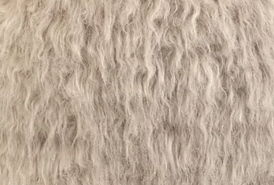 Faux Sheepskin - Long Hair Natural Beige